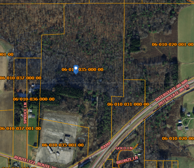 49 Acres for sales by Miles Brothers LLC. Exit 70 Strattanville land for sale